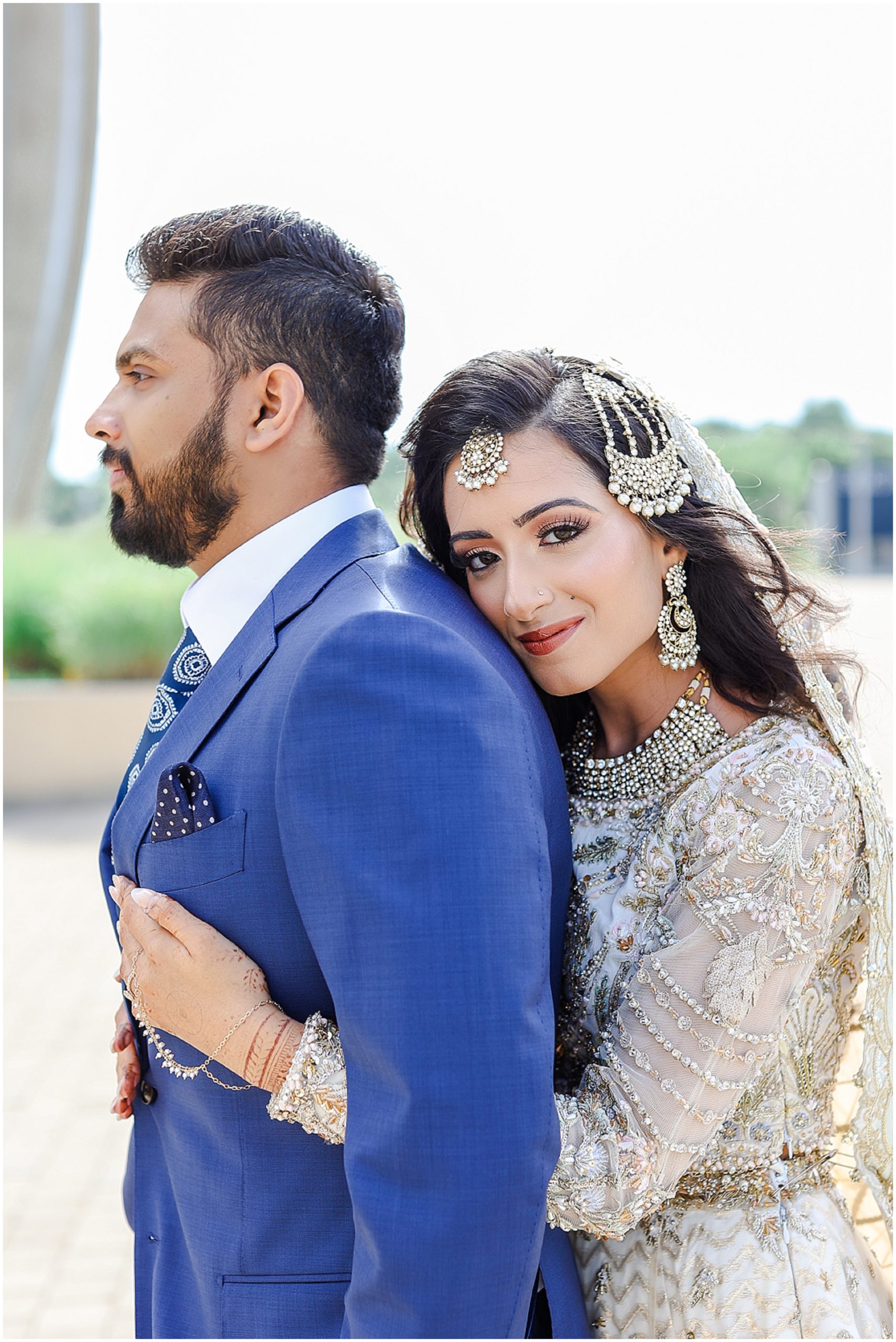 beautiful portrait ideas - wedding photo poses for pakistani and indian weddings and muslim bride - best photographer in st.louis stl and kansas city