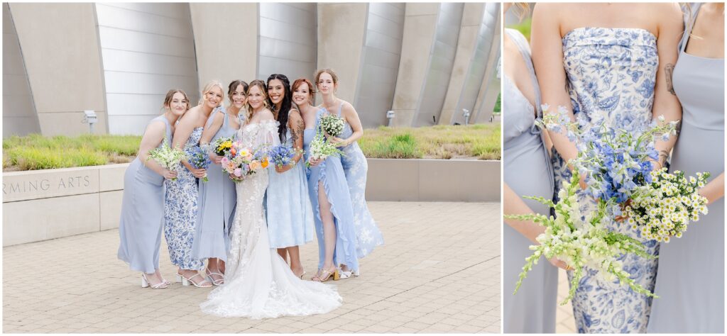 dream wedding in kansas city at the everly and kauffman center 